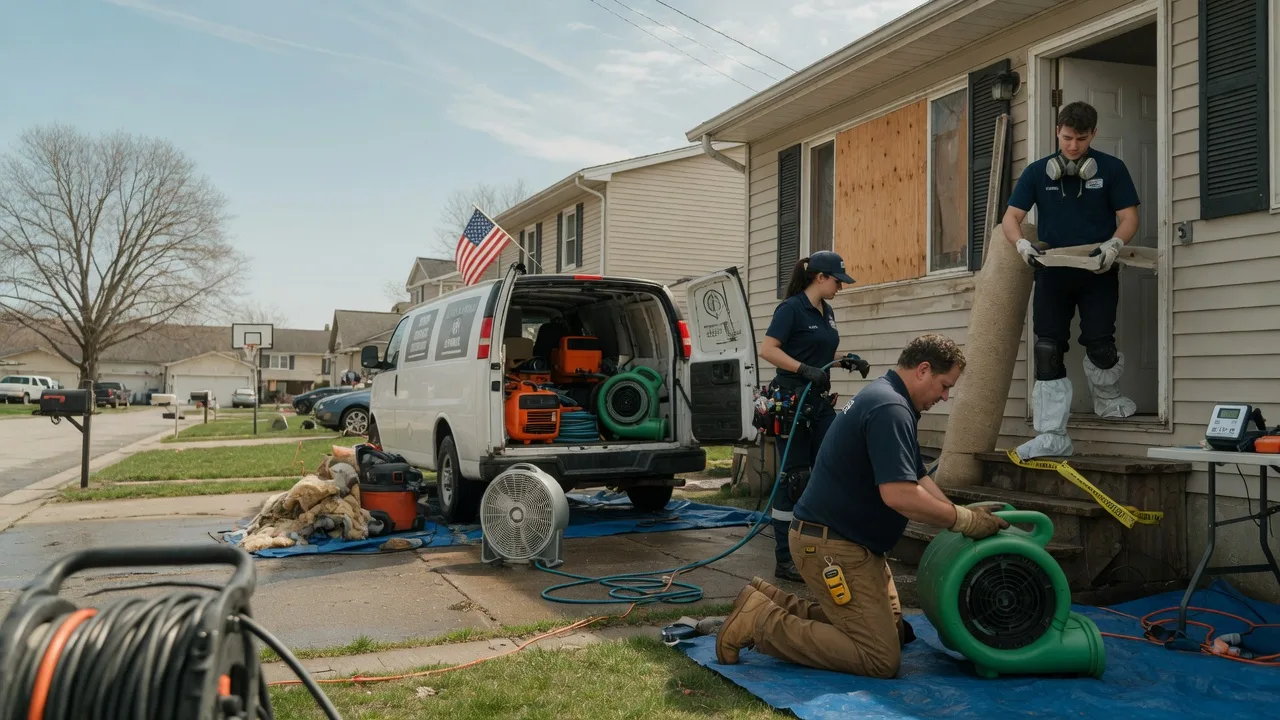 Water Damage Restoration in Montgomery Village, MD near me